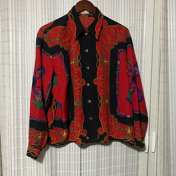 Caroline Rohmer Paris Button Up Blouse - Picture 2 of 4